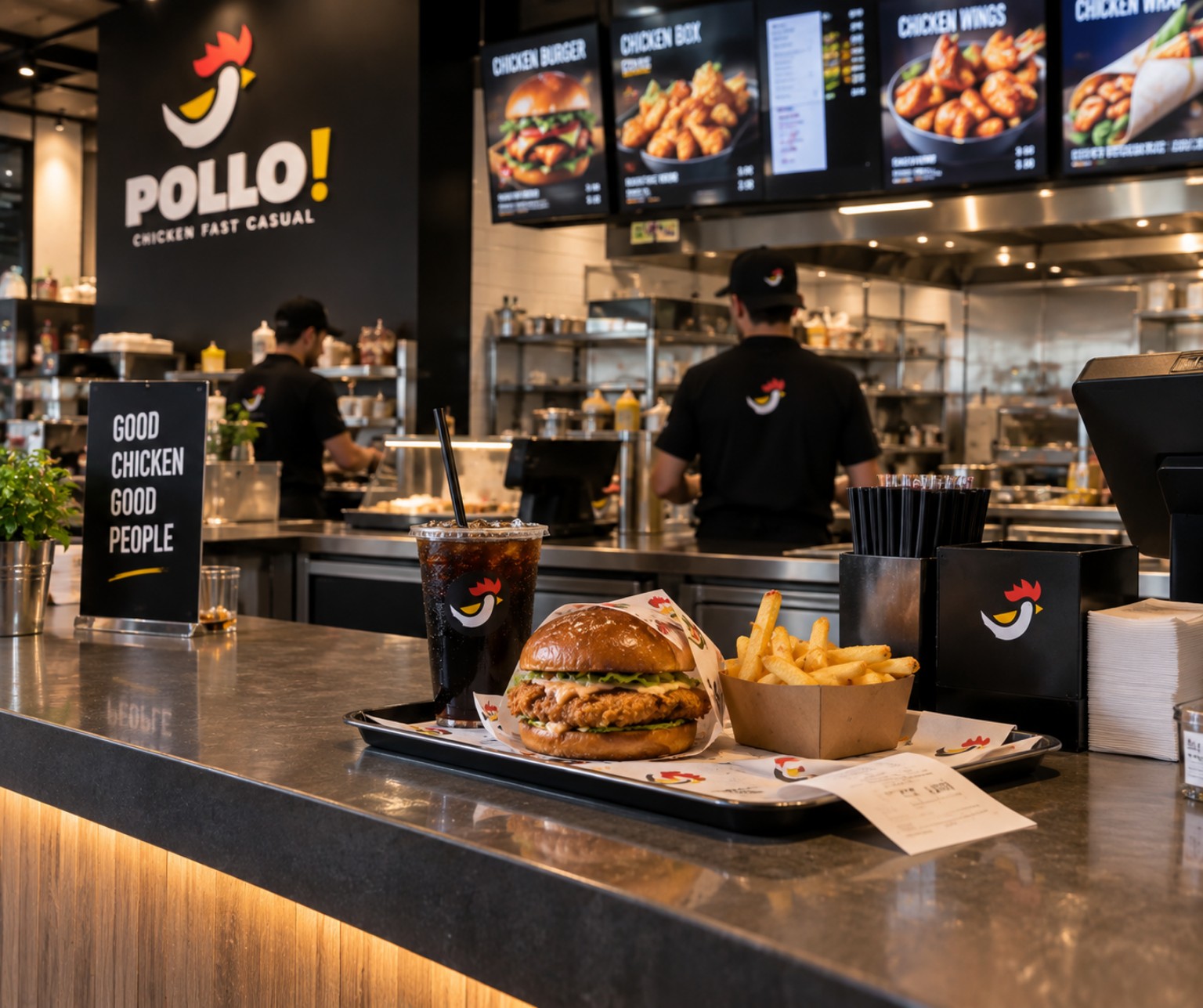 Pollo! Chicken Fast Casual - prodotto e servizio